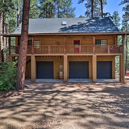 Strawberry Cabin With 2-Story Deck Dogs Welcome! Pine Eksteriør bilde