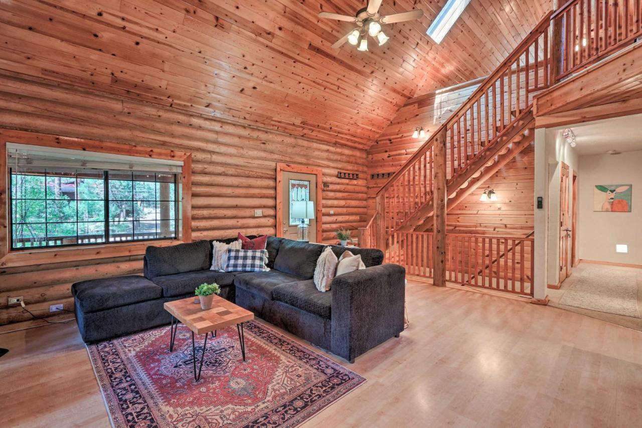 Strawberry Cabin With 2-Story Deck Dogs Welcome! Pine Eksteriør bilde